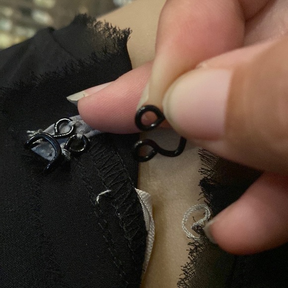 silver sequins, cold shoulder dress - Picture 12 of 15